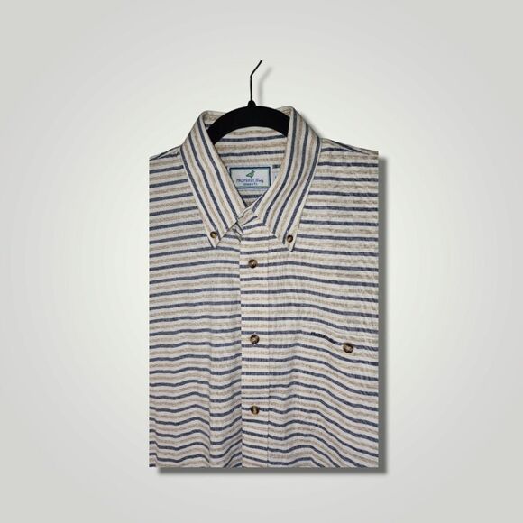 Properly Tied classic fit striped Button down size Medium - Picture 3 of 8